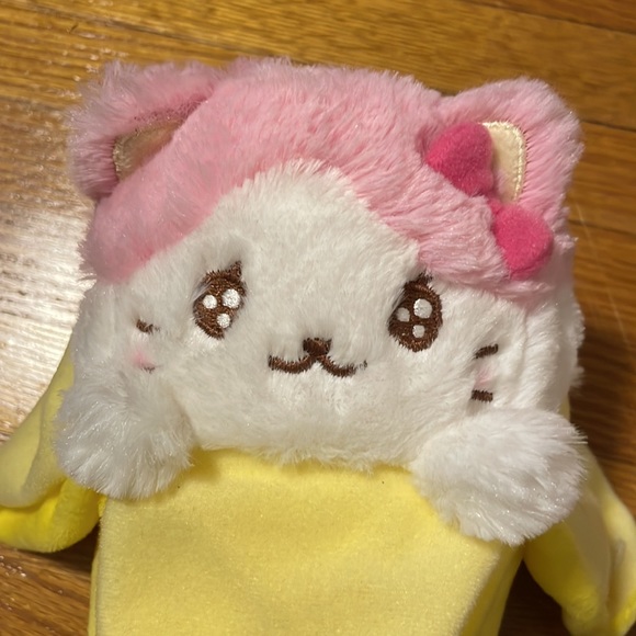 Bananyan Banana Cat Anime Plushie - Picture 6 of 7
